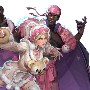 Dreamy Duo costume artwork